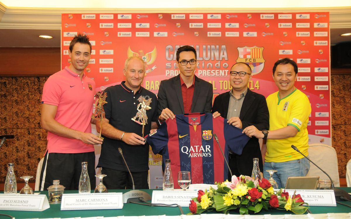 Marc Carmona: “Estem molt contents d’haver vingut a Indonèsia”