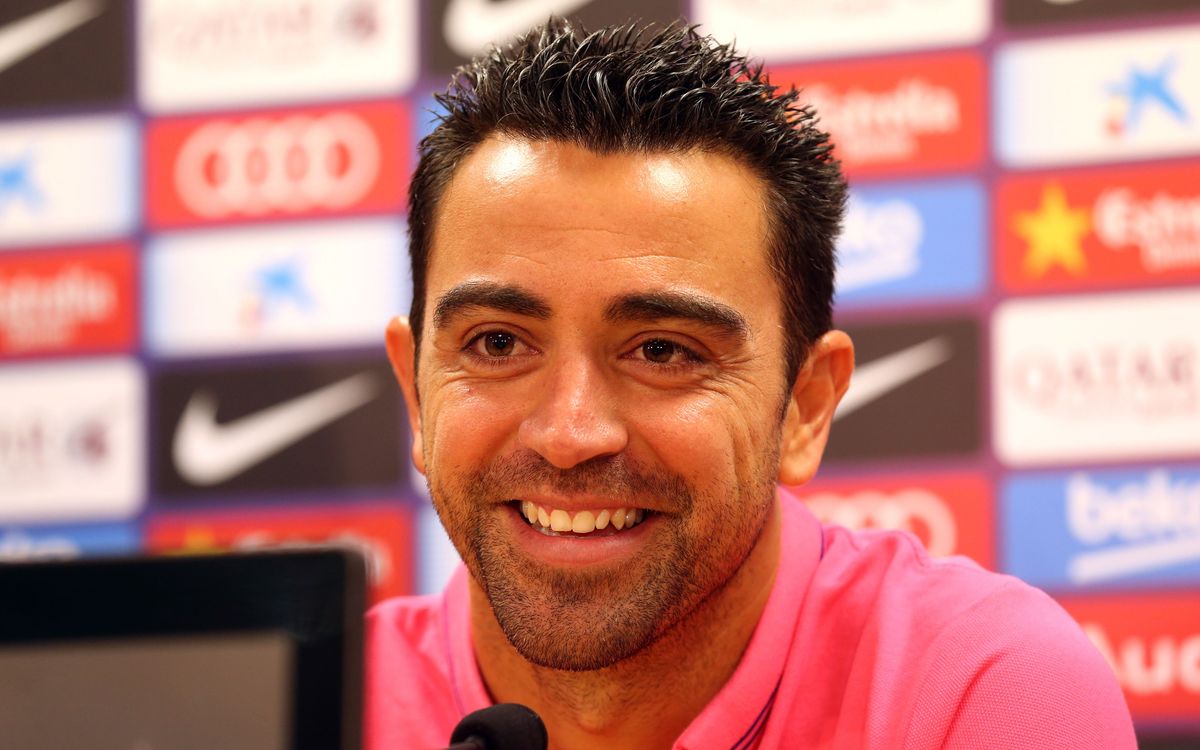Xavi: “I’m more motivated than on my first day”