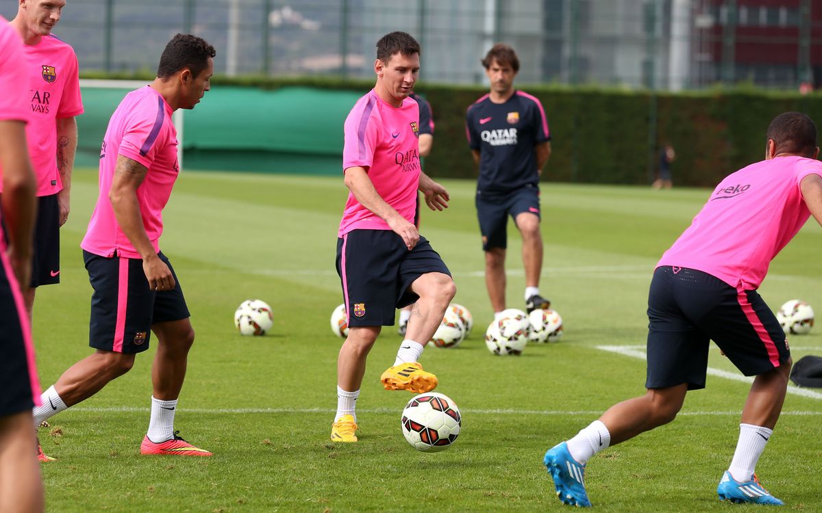 Back to training with 24 players