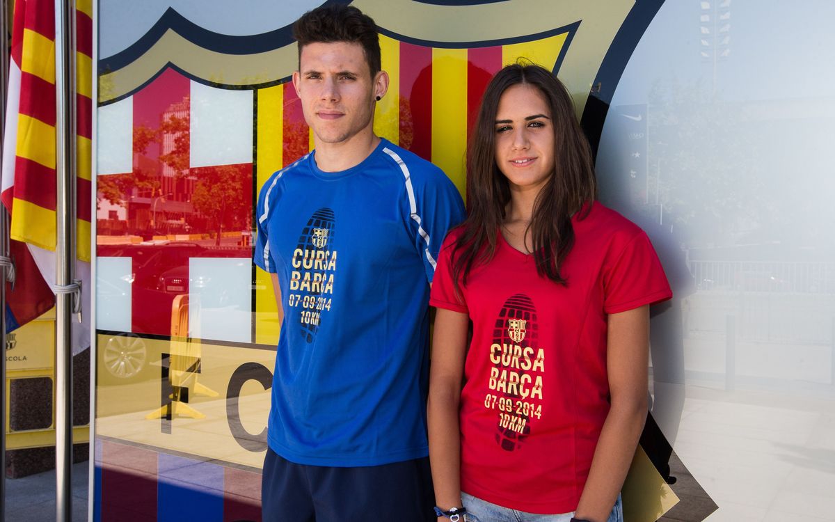 Les samarretes de la Cursa Barça
