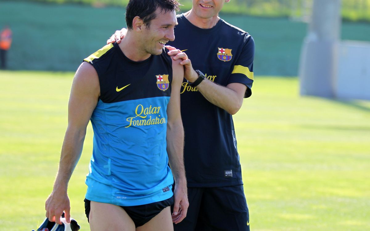 Messi: “Per a mi, sempre etern, Tito”