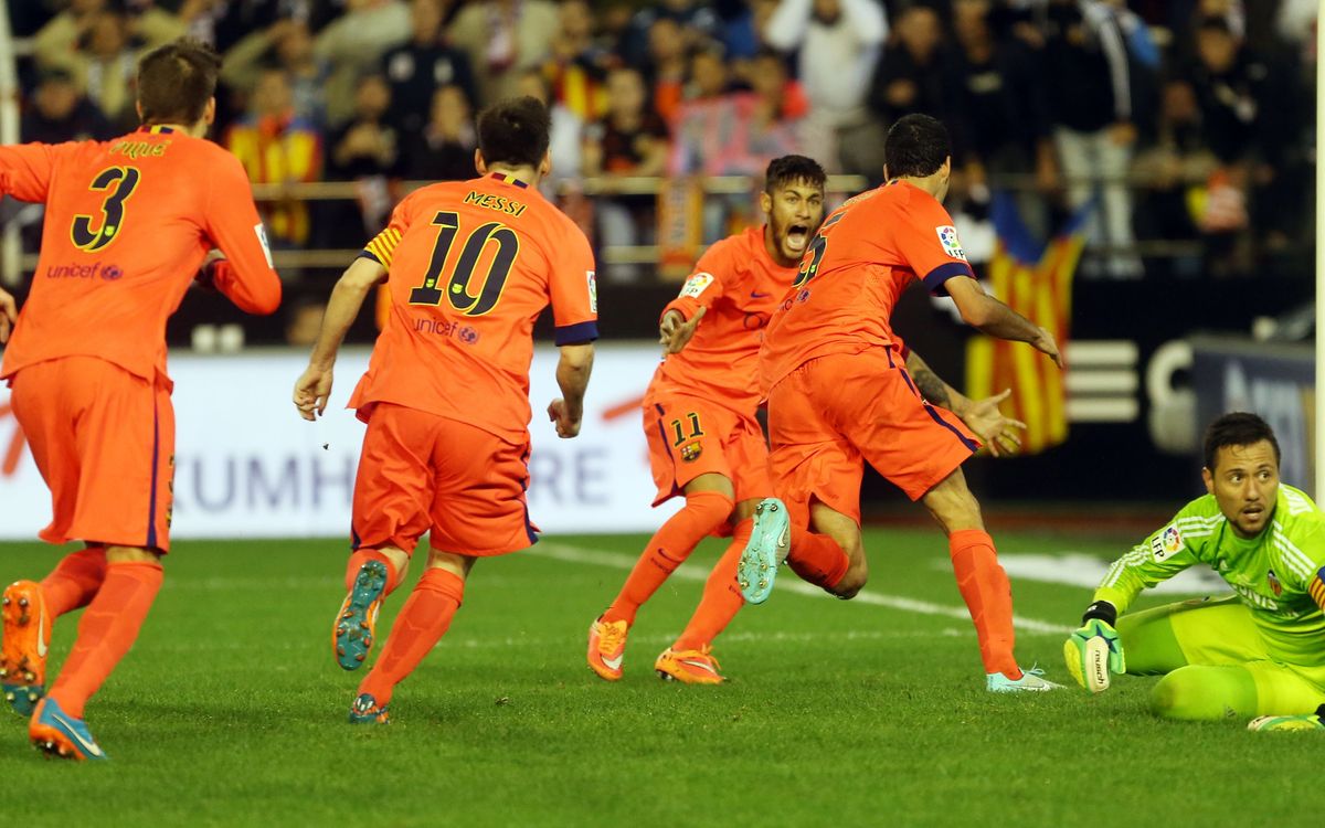 Valencia CF v FC Barcelona: Busquets saves the day (0-1)