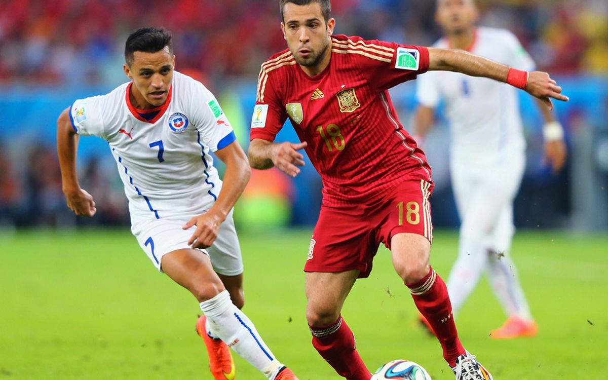 Spain are eliminated from the World Cup by Alexis' Chile (0-2)