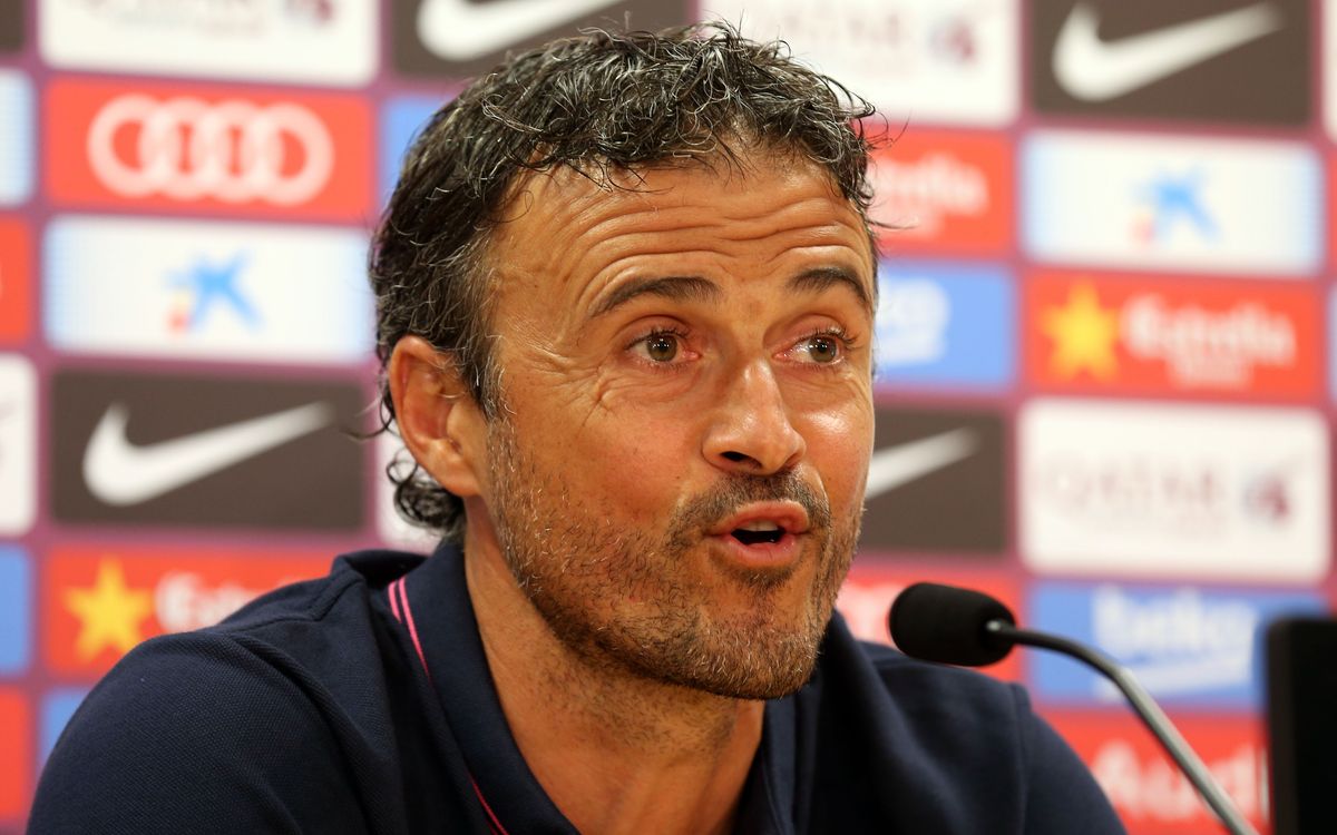 Luis Enrique: “Nobody can beat us in terms of hope and determination”