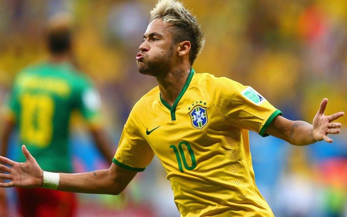 Neymar hace primero de grupo a Brasil (1-4)