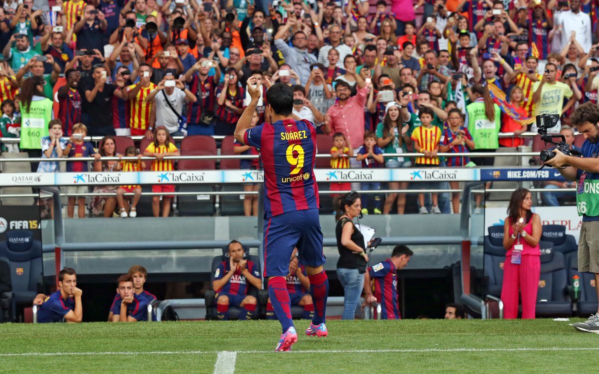 Camp Nou welcomes Luis Enrique's new Barça