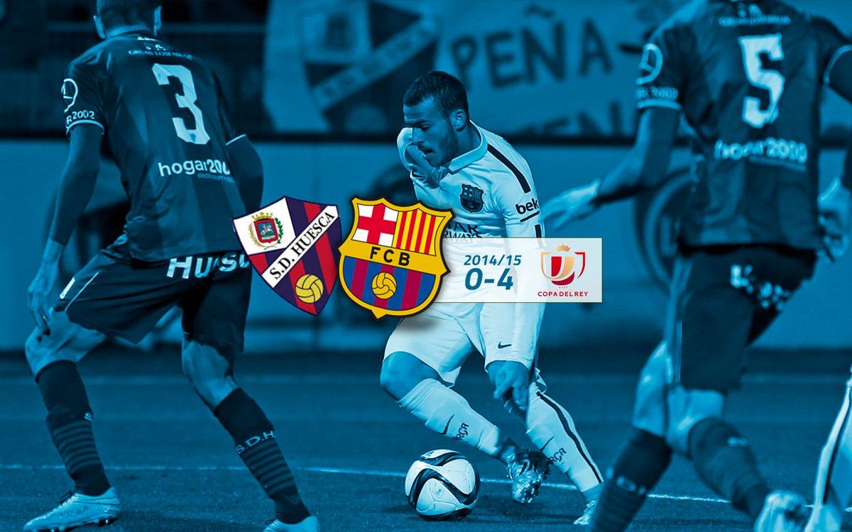 SD Huesca: 0 - FC Barcelona: 4