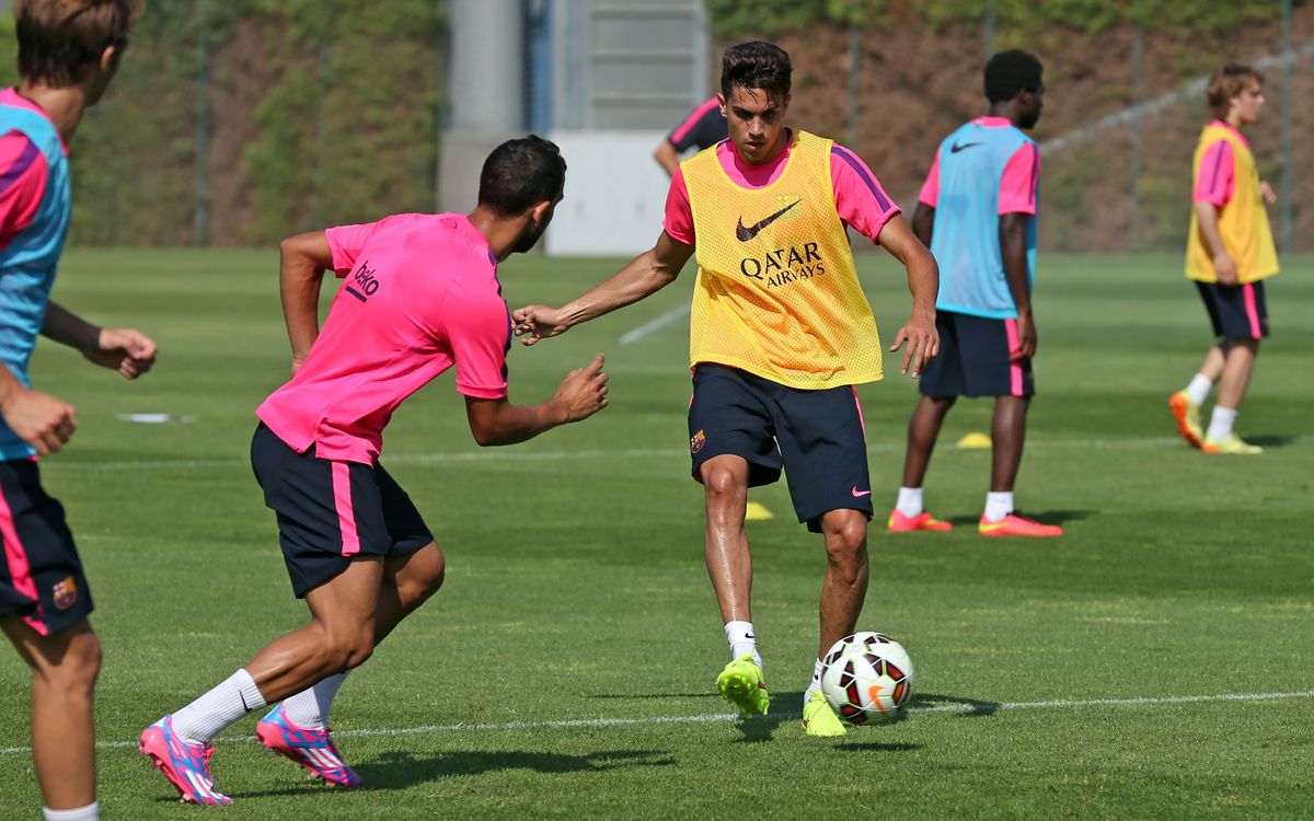 23 players on the pitch once again