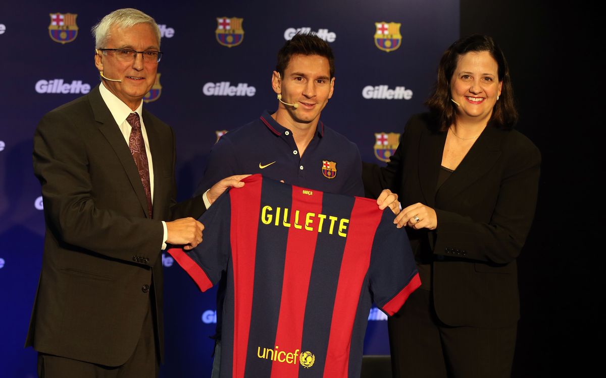 FC Barcelona and Gillette sign Latin American Sponsorship deal