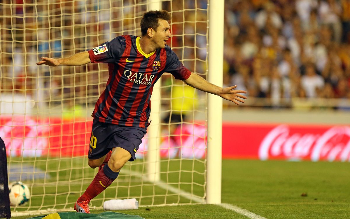 Messi seeking to extend scoring run at Mestalla