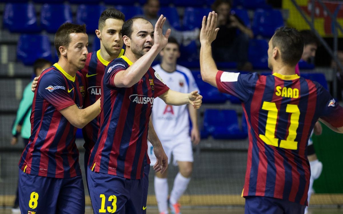 Barça Alusport – Umacon Zaragoza: To the final of the Copa del Rey! (6-2)