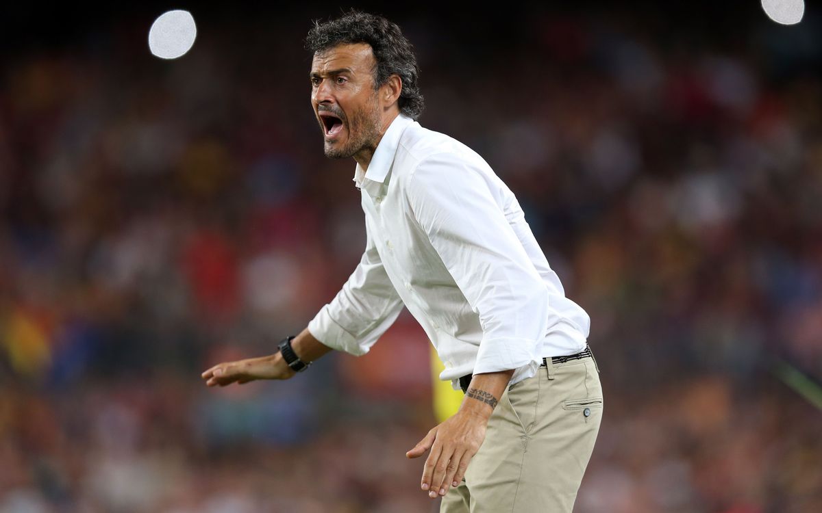 Luis Enrique: “We’re in good shape as I expected”