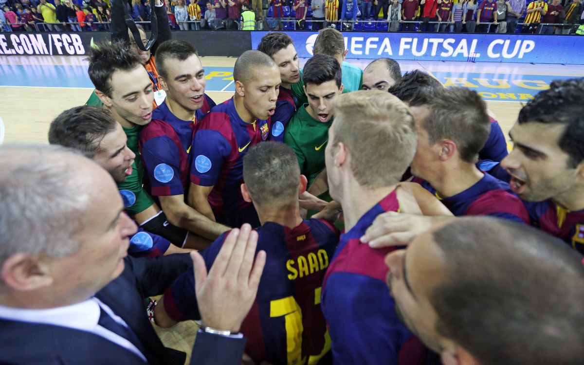 FC Barcelona v Lokomotiv Kharkov: Into the Final Four of the UEFA Futsal Cup (5-0)