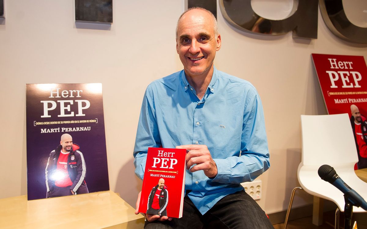 Presentation of ‘Herr Pep', by Martí Perarnau