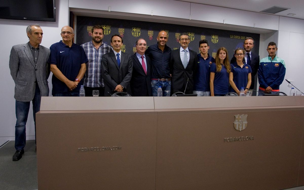 Presentada la I Edició de la Cursa Barça 2014, amb inici i arribada al Camp Nou