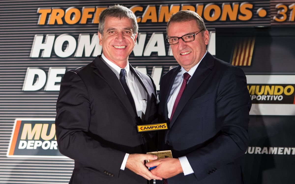 El Barça, el club més guardonat de Catalunya