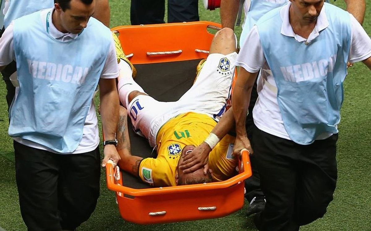 Injured Neymar out of the World Cup