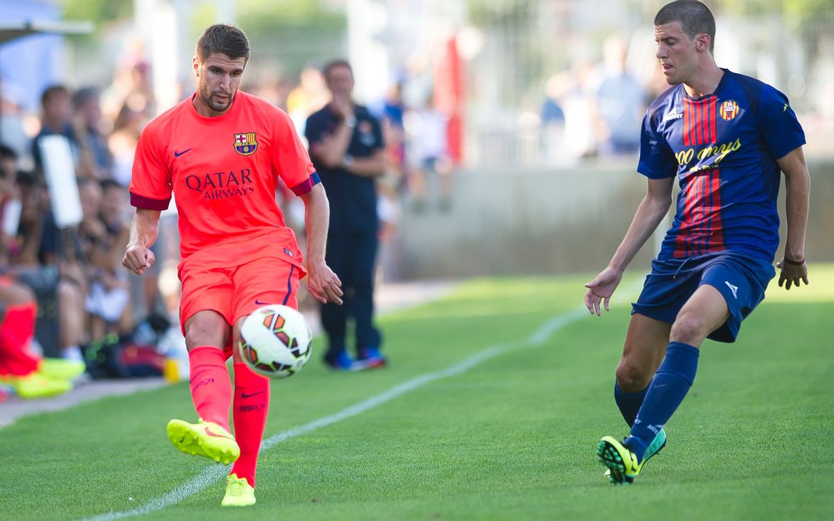 Sergio Juste, nou capità del Barça B