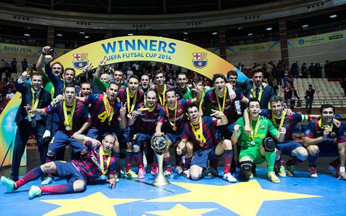 Deuxième UEFA Futsal Cup pour le Barça