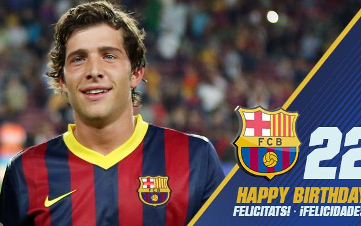 Happy birthday, Sergi Roberto!