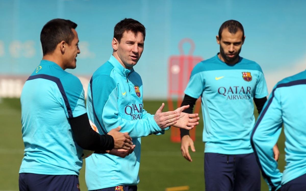 Gentle training session after City win