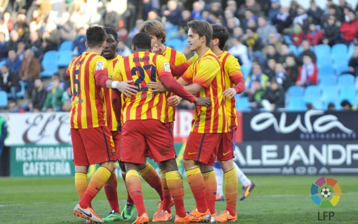 Real Zaragoza – Barça B: Show of force at La Romareda (0-2)