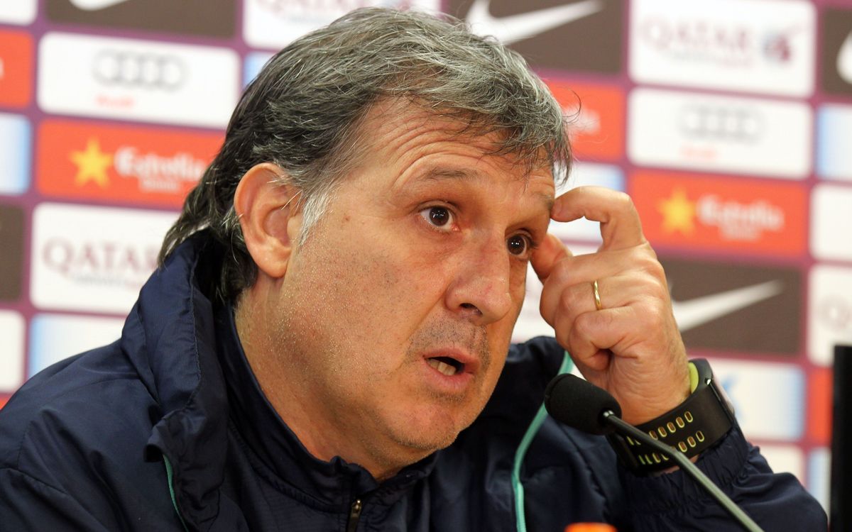 Martino: “Rayo will be a difficult game and we have to win to hold on to our lead