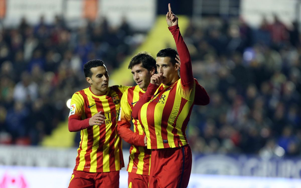 Llevant UD – FC Barcelona: Tello apropa les semifinals (1-4)