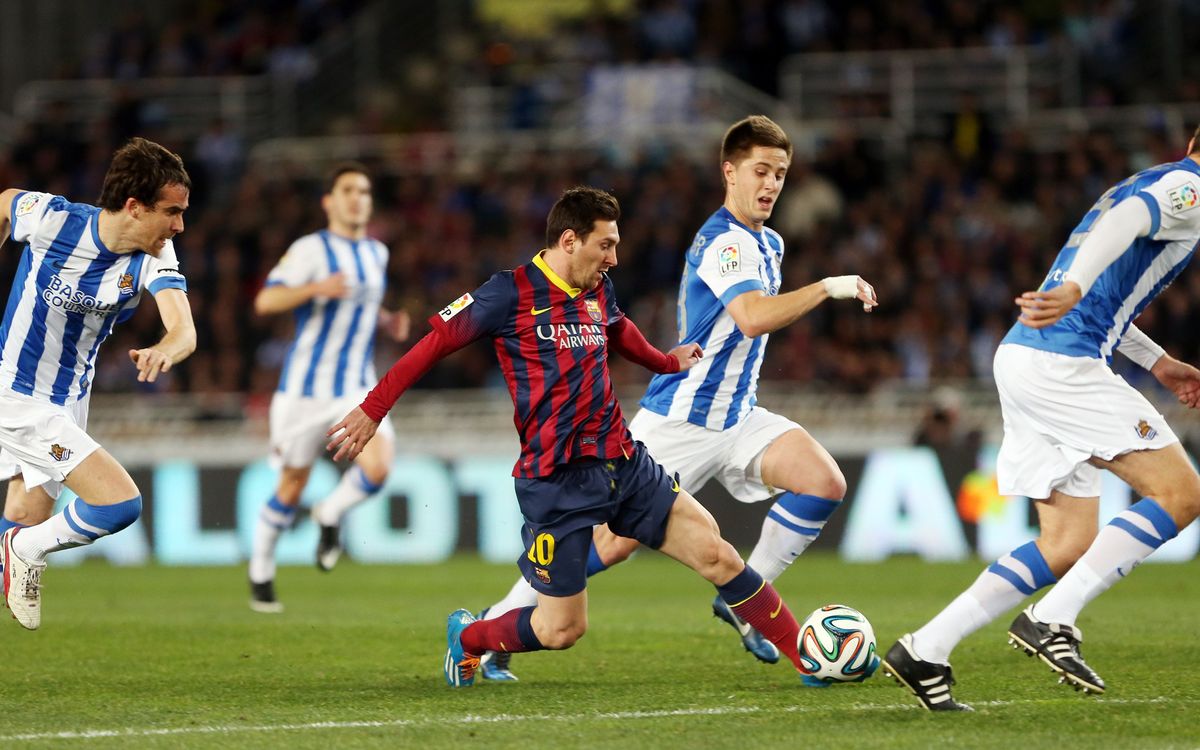 Real Sociedad v FC Barcelona: Win due at Anoeta