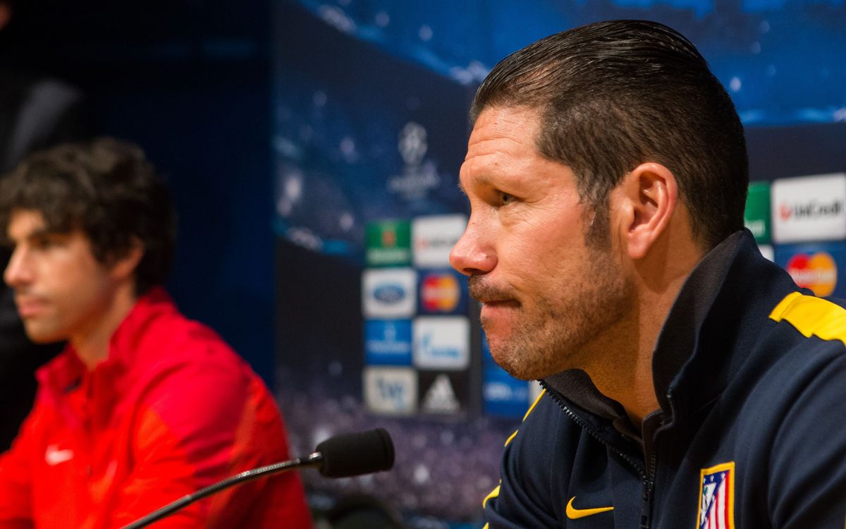 Simeone expects an in-form FC Barcelona