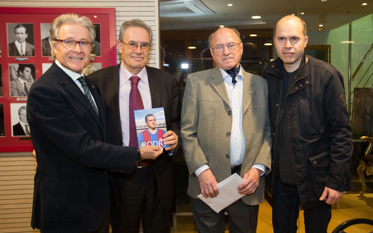 Presentat el llibre ‘Rodri, una vida entregada al Barça’