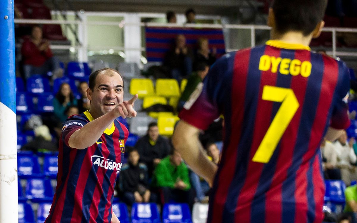 FC Barcelona Alusport – Umacon Saragossa: Golejada sense fissures (7-2)
