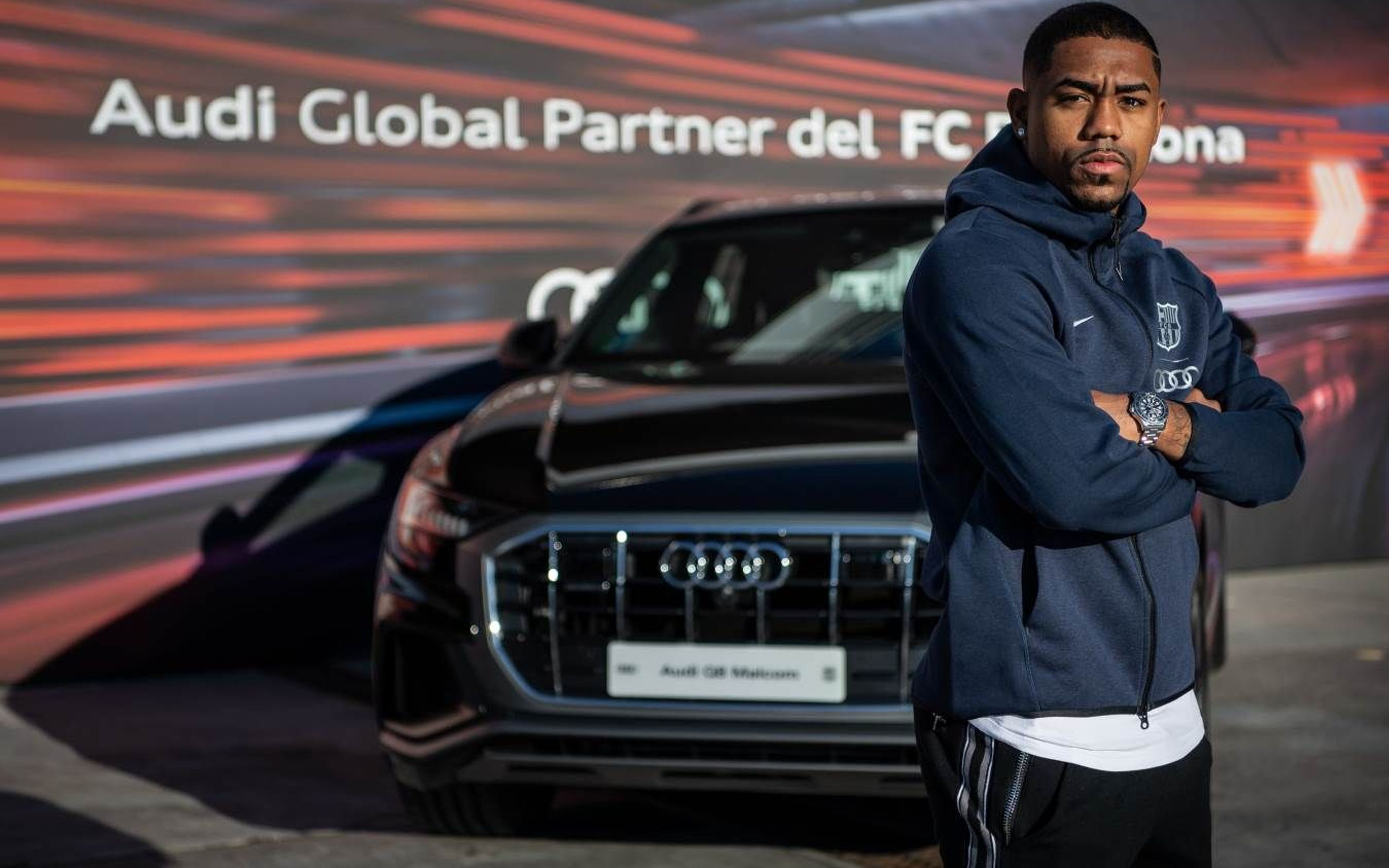 Barça stars receive their Audi cars