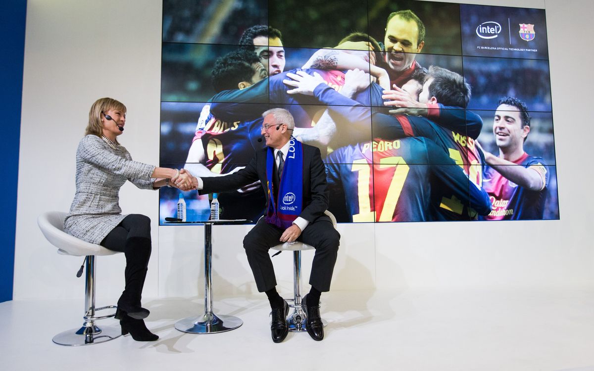 Antoni Rossich explains the Intel agreement at the Mobile World Congress