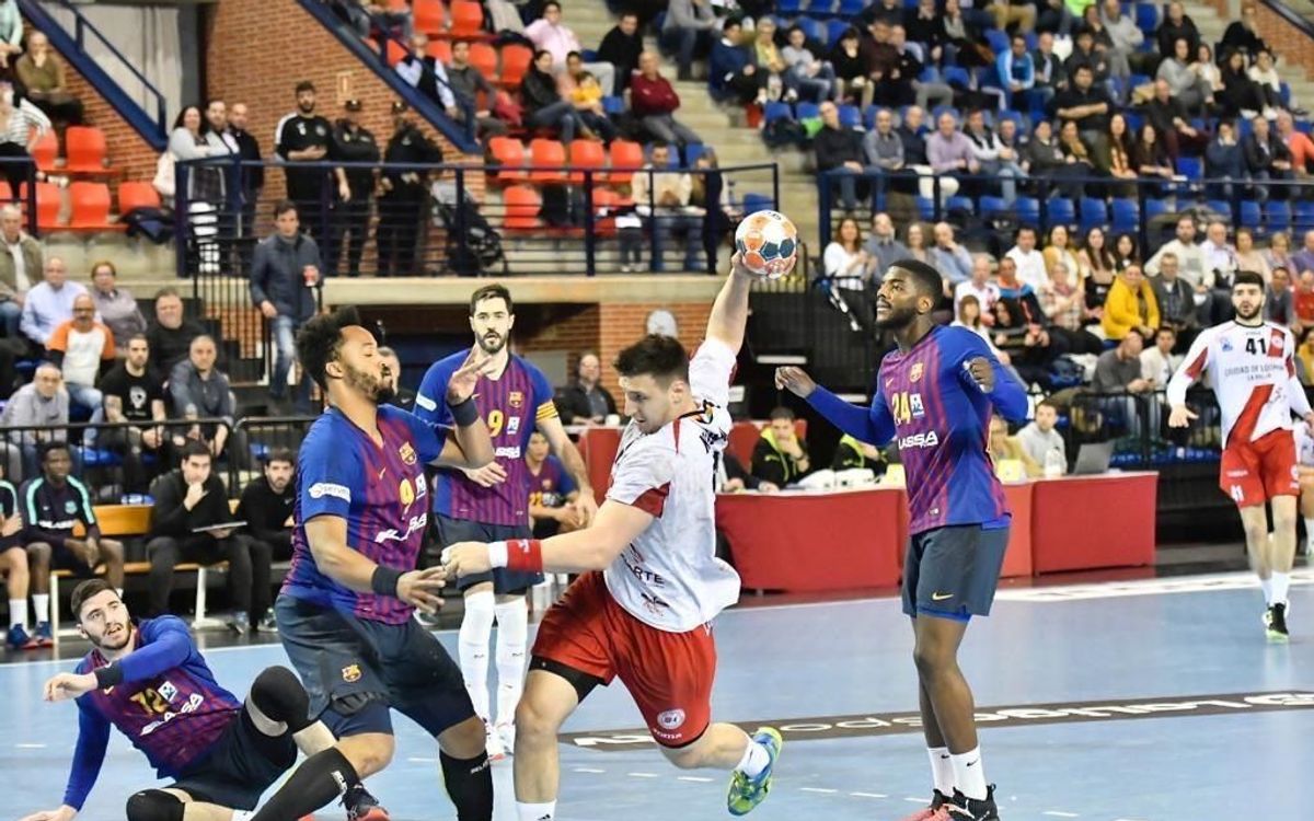 BM Logroño La Rioja 28 – 28 Barça Lassa: The champs drop first point of the season