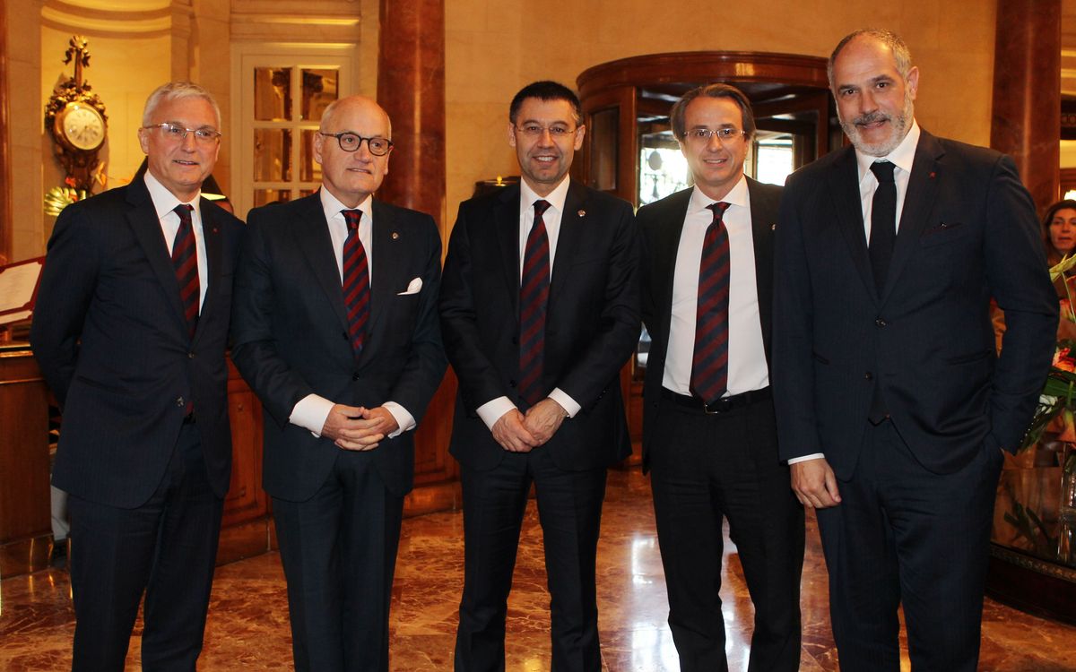 Intense day of institutional duties in Madrid