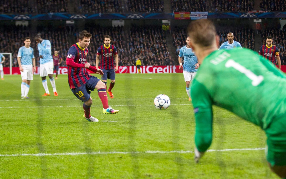Messi adds to his goalscoring streak