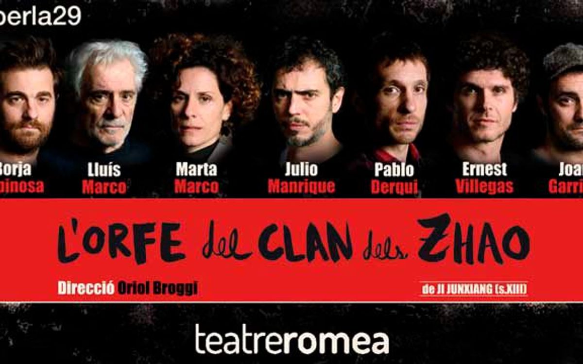 'L’Orfe del Clan dels Zhao' al Teatre Romea