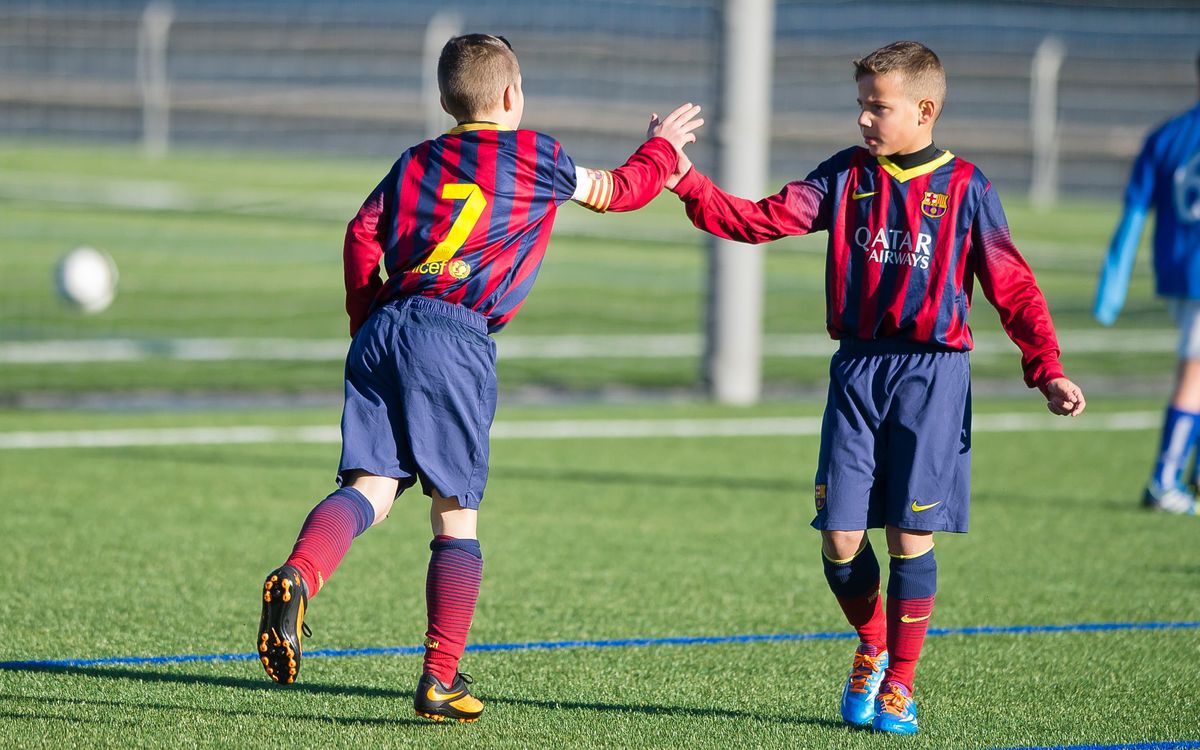 The five goals from Barcelona youth teams
