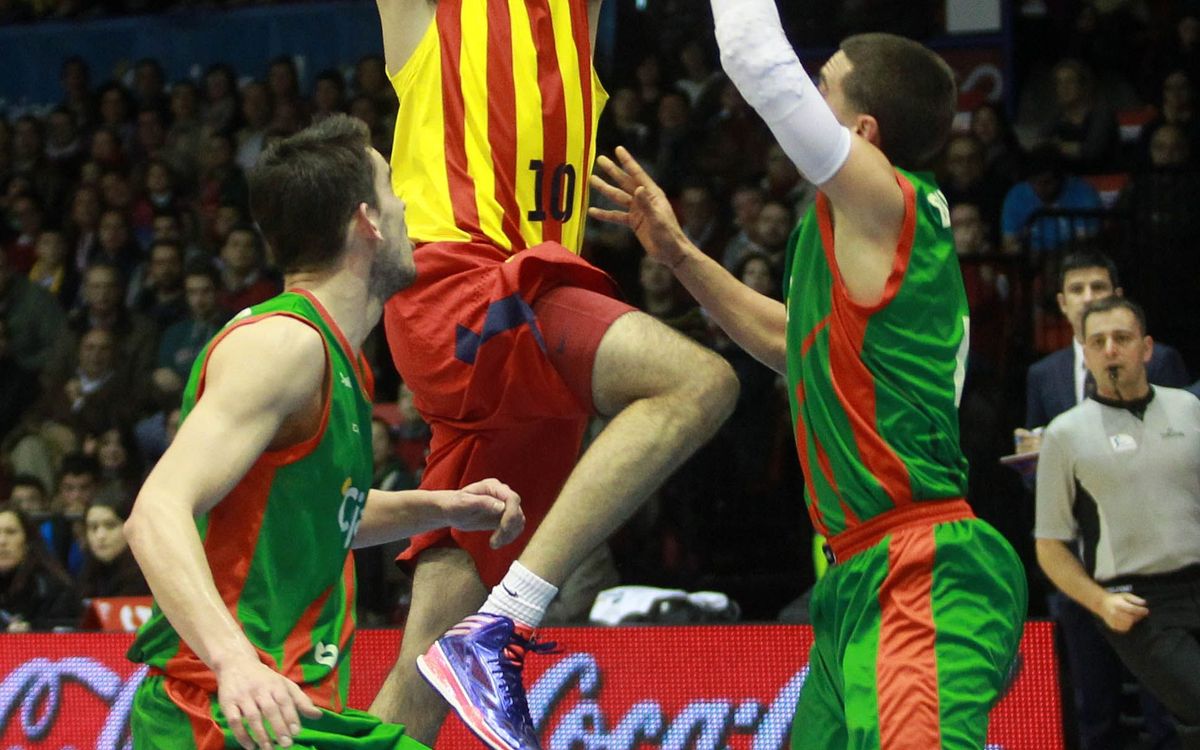 Cajasol – FC Barcelona -the win is what counts(57-62)