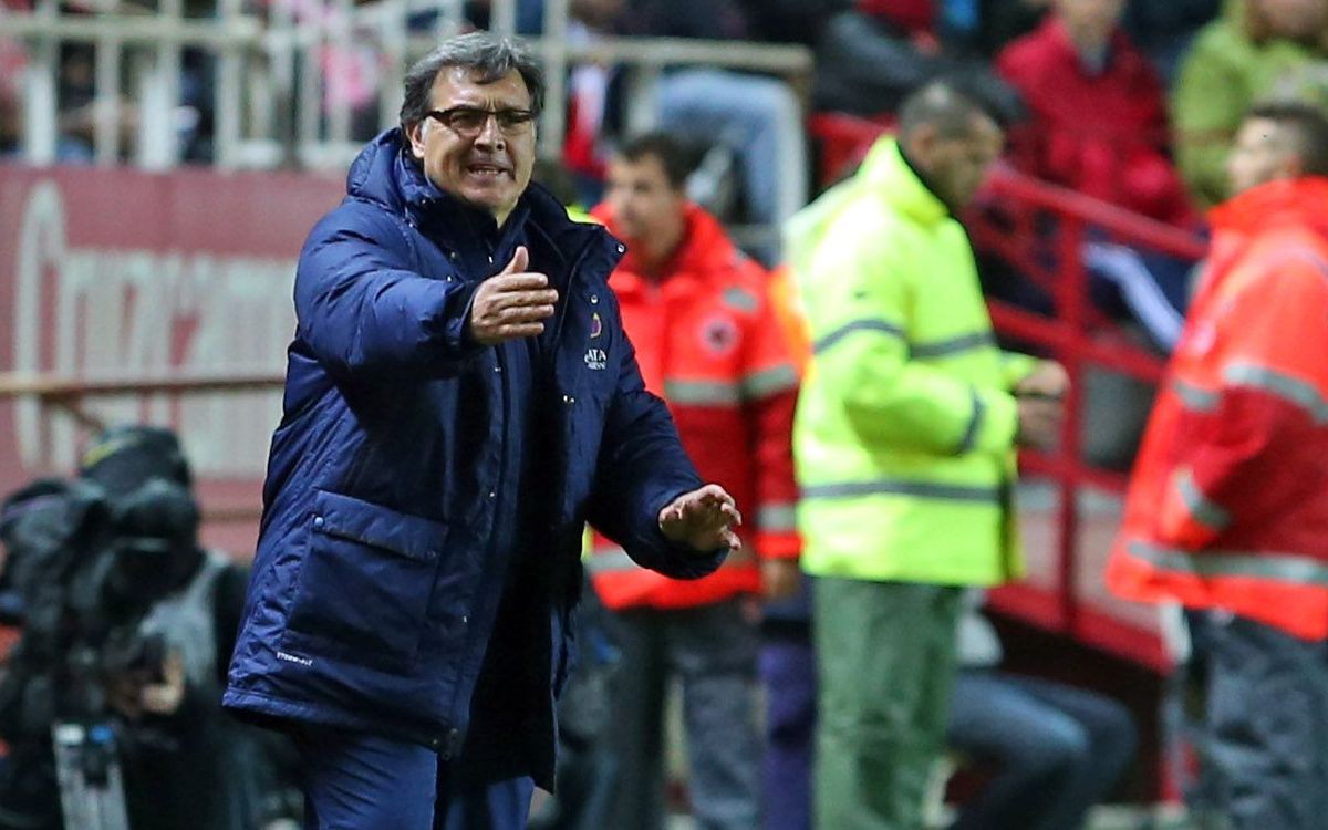 Tata Martino believes FC Barcelona improved after the equaliser