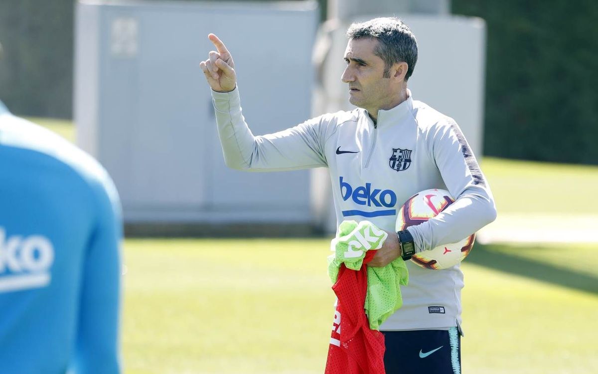 Valverde, durante un entrenamiento (Foto: EFE).