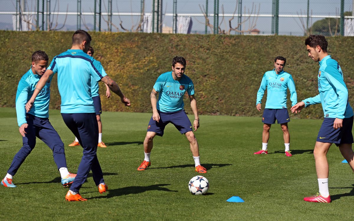 Recovery work thinking about Manchester City