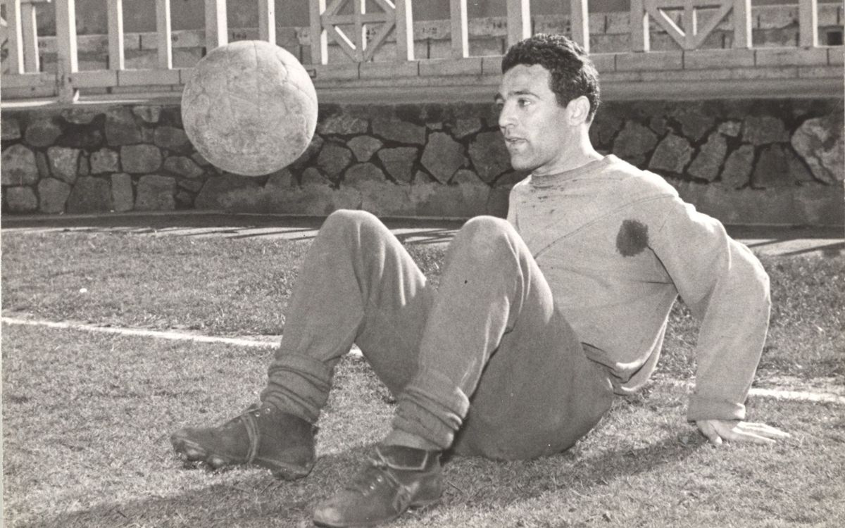 Mor Enric Ribelles, davanter del Barça dels anys 50