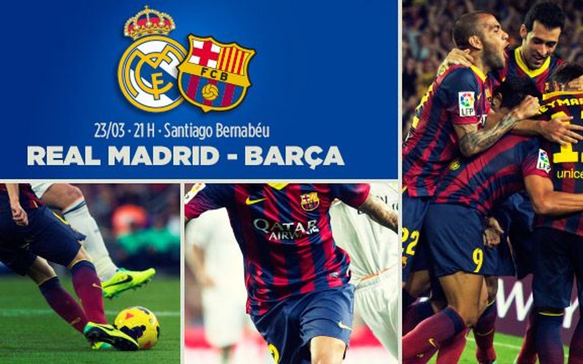 Tickets for Madrid v Barça in La Liga, available from Tuesday