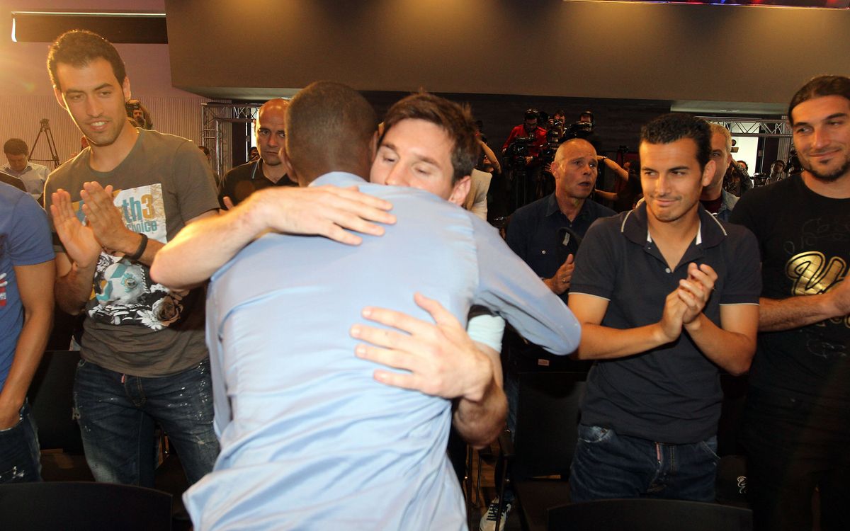 Éric Abidal's farewell in 10 comments