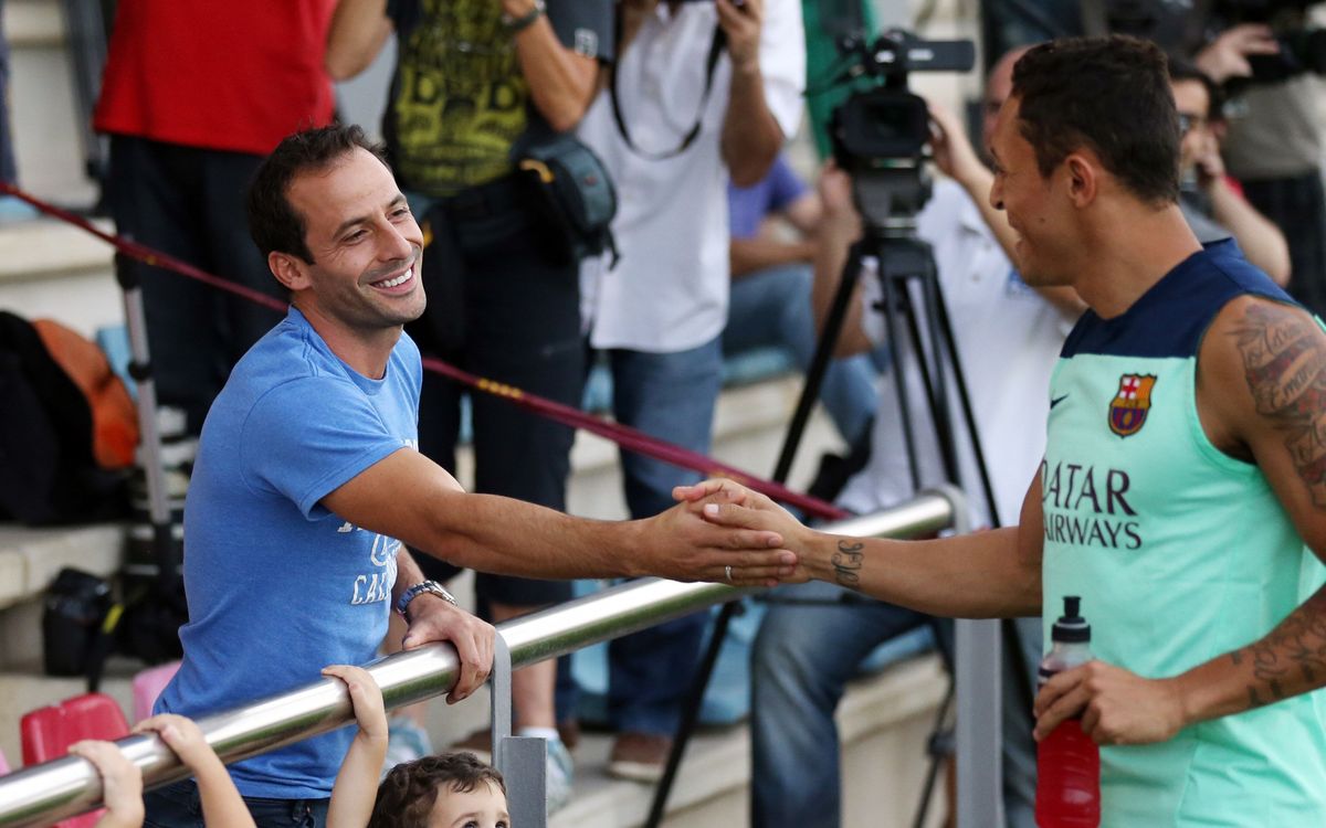 Ludovic Giuly: “Now I'm happy to watch Messi, he's phenomenal”