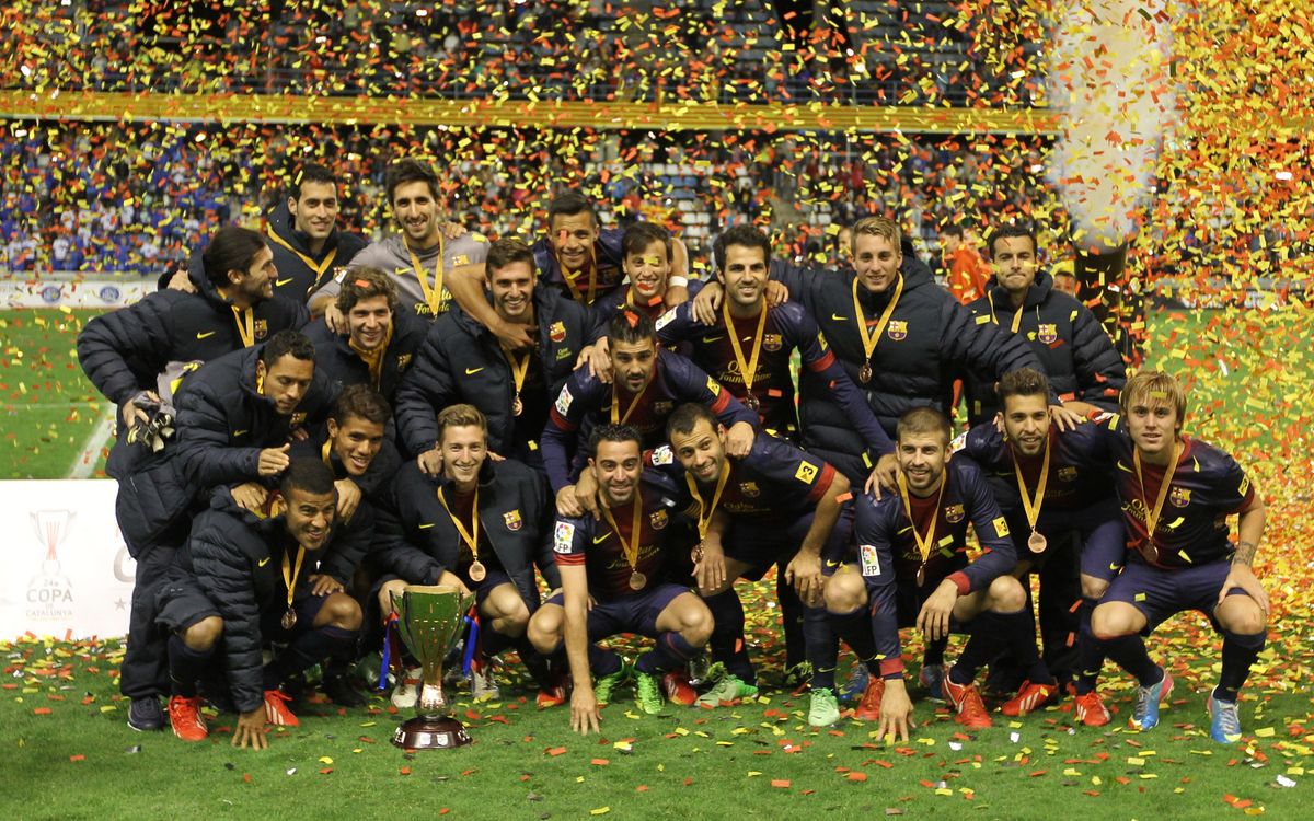 FC Barcelona are champions of the Copa Catalunya (1-1)