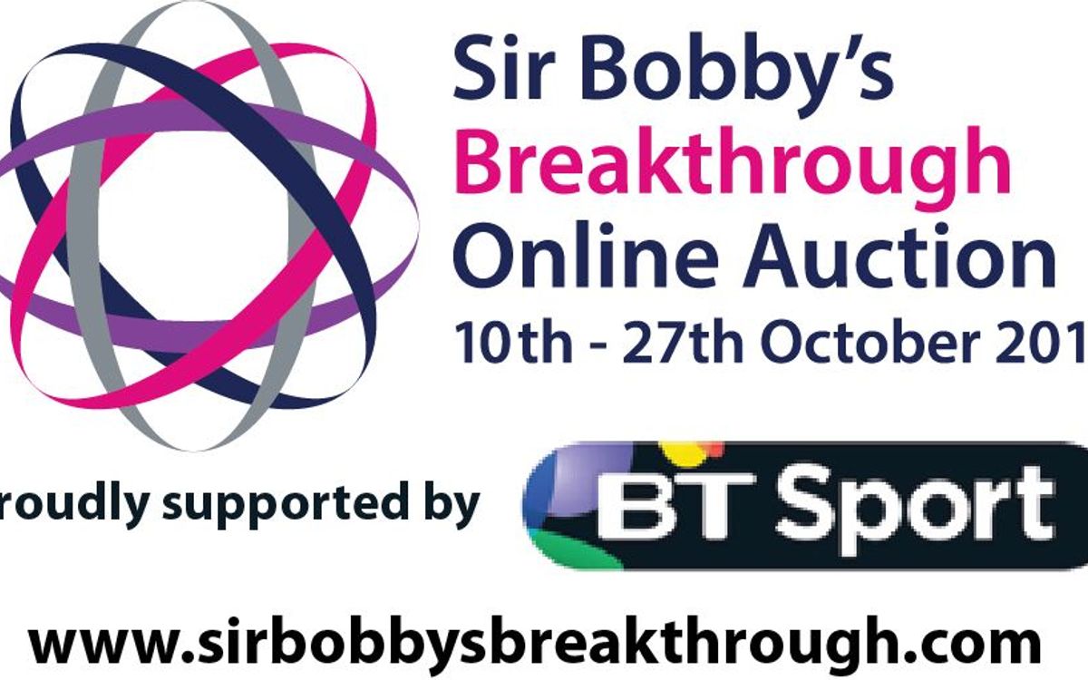 FC Barcelona supports Bobby Robson Foundation auction