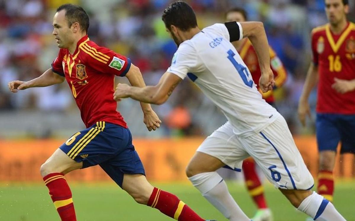 Barça eleven in Confederations Cup Final